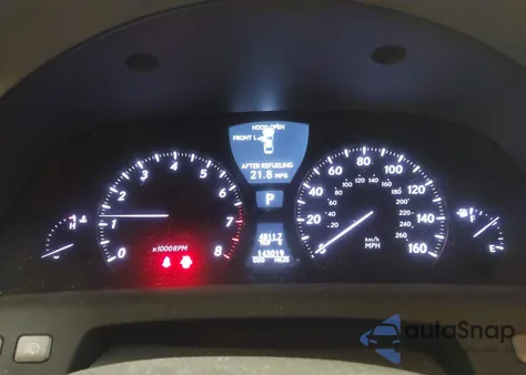 2007 Lexus Ls 460 from USA, damaged, VIN JTHBL46F775041224